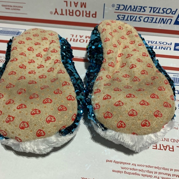 Ty Fashion Beanie Baby Slush Sequin Slippers - Picture 7 of 8